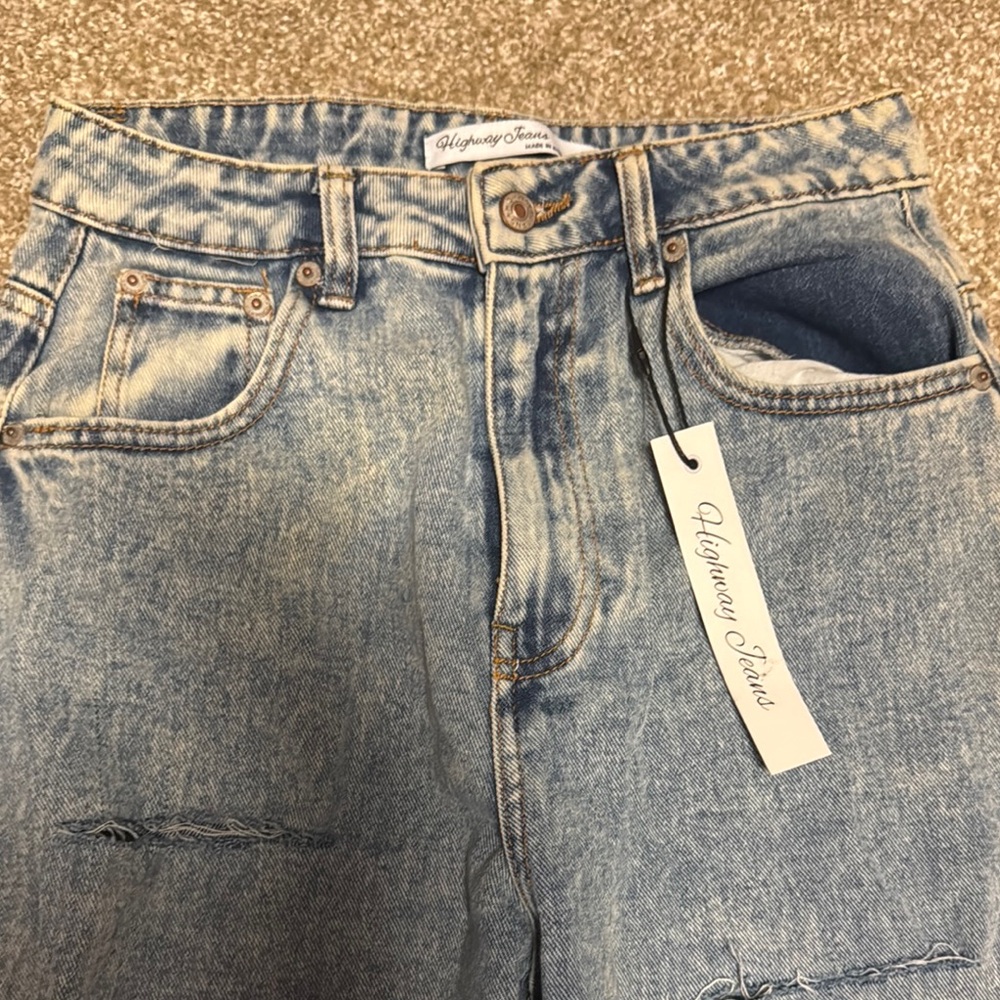 Highway Jeans Blue High Rise Denim